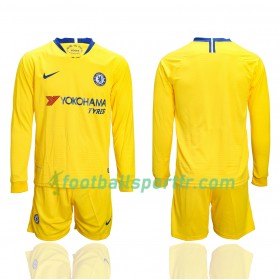Tenue Chelsea Enfant Extérieur 2018-2019 Maillot de Foot ML